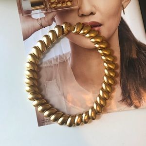 Beautiful vintage gold chain necklace